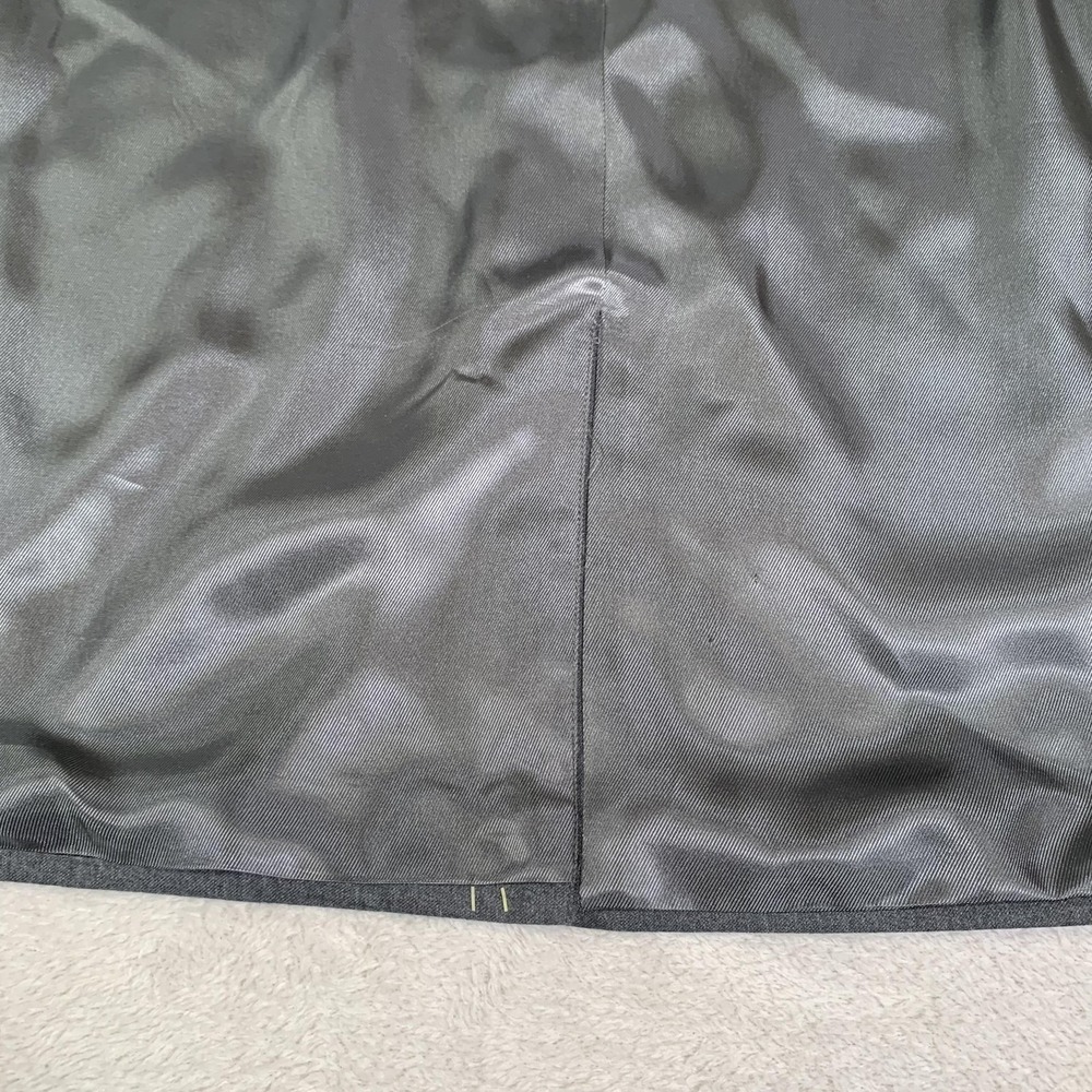 Claiborne Blazer Mens 42L Gray Wool Blend Sport Coat Jacket Two Button NEW - Picture 11 of 16